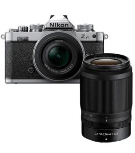 NIKON CAMARA Z FC +16-50MM Y 50-250MM +SD 64GB