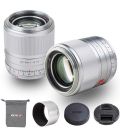 VILTROX OBJETIVO AF 56MM F1.4 STM CANON EOS M SILVER - 