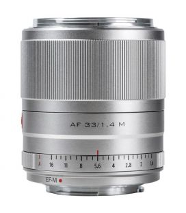 VILTROX LENS AF 33MM F1.4 STM CANON EOS M SILVER