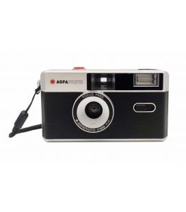 AGFA CAMARA ANALOGICA 35MM REUTILIZABLE, C/FLASH - NEGRO