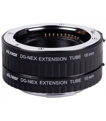 VILTROX TUBOS DE EXTENSION P/SONY E-MOUNT 10/16MM DG-NEX REF. 350223