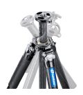 Leofoto LVM-323C+BV-10 3 Sections Carbon Fiber Video Tripod with 75mm bowl