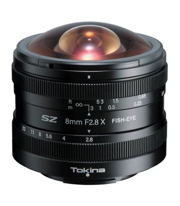 TOKINA SZ 8MM F2.8 FISH EYE P/FUJI