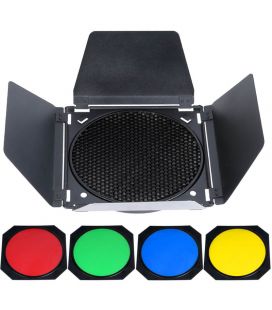 GODOX BD-04 KIT ABAJURAS COM COLMEIA E FILTRO