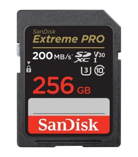 SANDISK EXTREME PRO SDHC UHS-I CARD 256GB-200MB/S