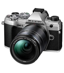 OLYMPUS KAMERA OM-5 + 14-150MM SILBER