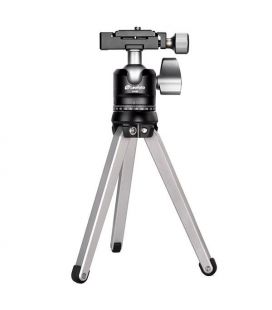 LEOFOTO TRIPÉ MINI DE BOLSO EM ALUMÍNIO MT-01+ LH-25