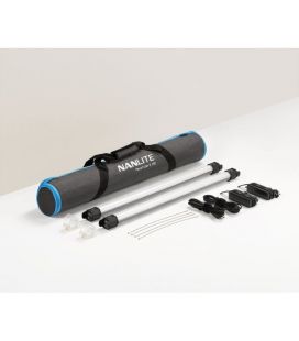NANLITE PAVOTUBE II KIT 2X CON BATTERIA 15C