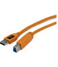 TETHERTOOLS CABLE MICRO USB A USB 2.0 4.6m NARANJA (CU5460ORG)