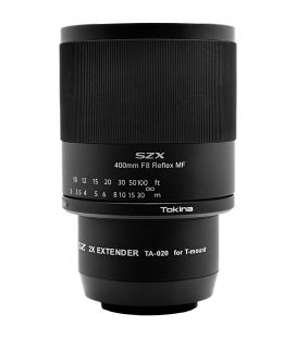 TOKINA SZX 400MM + KIT 2X EXTENDER MF