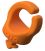 CLIPS PARA GUIAR CABLES NARANJA 1/4-20 SP0005