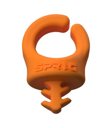 ORANGE CABLE GUIDE CLIPS 1/4-20 SP0005
