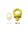 CLIPS PARA GUIAR CABLES AMARILLO 3/8-16 SP0013