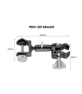 LEOFOTO ARM WITH CLAMP AND JAW UC-01