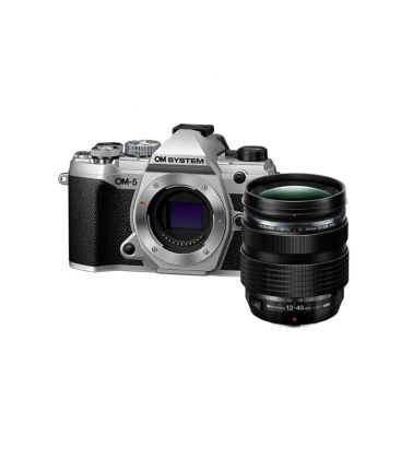 OLYMPUS CAMERA OM5 + 12-40MM SILVER
