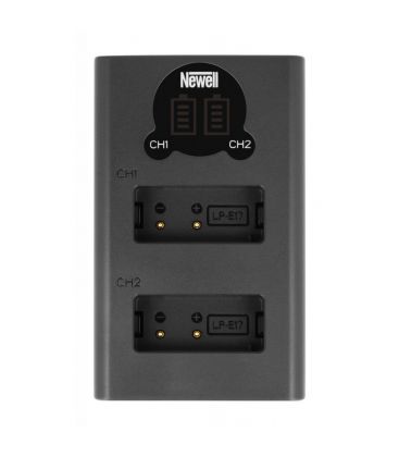 NEWELL CARICATORE DL-USB + 2 BATTERIE LP-E17