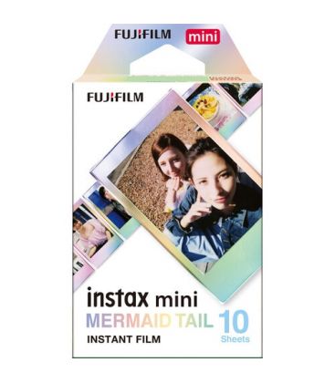 FUJIFILM INSTAX MINI MERMAID TAIL - 10 INSTANTANEAS