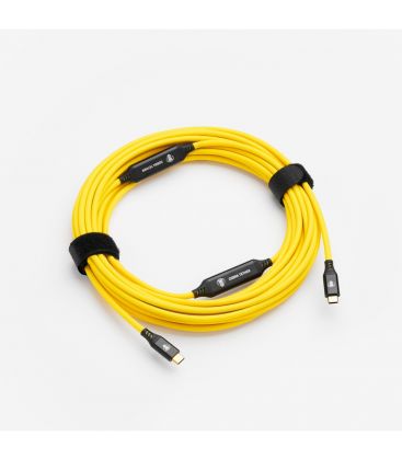 COBRA TETHER CABLE 10M USB-C A USB-C AMARILLO