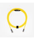 COBRA TETHER CABLE 5M USB-C A MICRO-B 90º AMARILLO