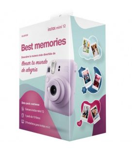 FUJIFILM MINI INSTAX 12 CAMERA KIT PINK COLOR + 10 PHOTO PAPER + 3 PHOTO FRAMES
