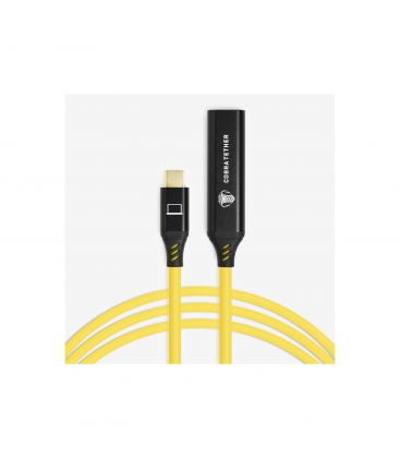 COBRA TETHER EXTENSION 10MM USB-C A USB-C AMARILLO