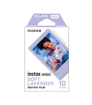 FUJIFILM INSTAX MINI SOFT LAVENDER - 10 INSTANTANEAS