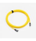 COBRA TETHER CABLE USB-C A USB-C 90º 5M AMARILLO