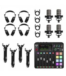 RODE PODCASTING PACK FOR 4 PEOPLE
