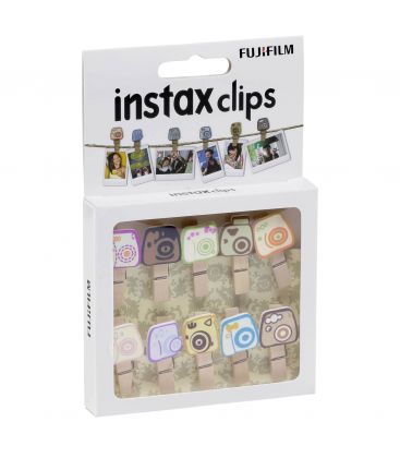 FUJIFILM CLIPS PARA INSTAX FORMA CAMARA PACK 10 UNIDADES