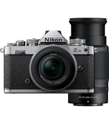 NIKON Z FC+16-50MM + 55-250MM PLATA