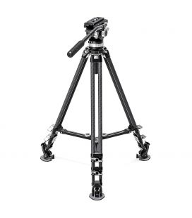 LEOFOTO TRIPÉ DE CARBONO TUBO DUPLO LVC-193C+BV-15