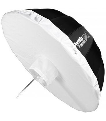 PHOTTIX PARAPLUIE BLANC PREMIUM 105CM+DIFF.TRAN P85374