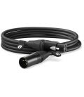 RODE CABLE XLR - 3MT. ( BLACK ) REF. LR3M