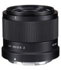 VILTROX OBJETIVO AF 40MM F2.5 FULL FRAME PARA NIKON Z