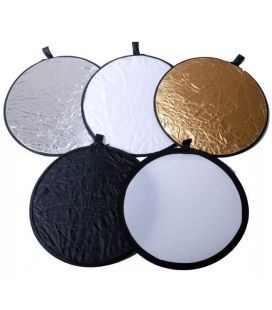 PHOTTIX 5 IN 1 REFLECTOR OF 107 CM. WITH HANDLES