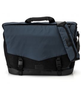 SACOCHE MESSENGER 16 SLIM BLEU TENBA