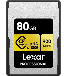 LEXAR CFEXPRESS PRO TYPE A GOLD SERIES CARD 80GB/R900-W800MB/S