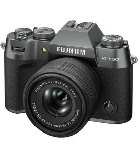 FUJIFILM CAMERA X-T50 +15-45MM F3.5 - 5.6 OIS SILVER