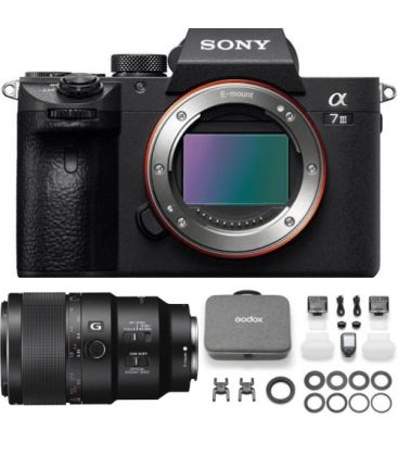 SONY A7 III + 90MM F2.8G OSS + GODOX FLASH MF-12 -DK1 MACRO DENTAL