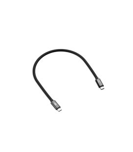 CÂBLE USB-C À USB-C - 0,3M NOIR