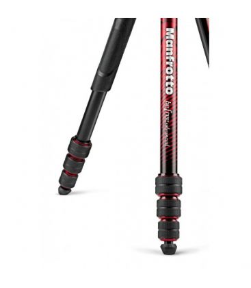 MANFROTTO BEFREE ADVANCED TWIST ALUMINUM TRIPOD RED MKBFRTA4RD-BH