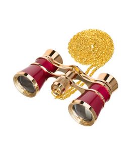 LEVENHUK BROADWAY 325B RED OPERA GLASSES