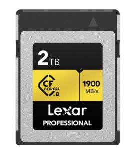 LEXAR CFEXPRESS MEMORY CARD PRO TYPE B GOLD 2TB