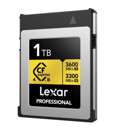 LEXAR SCHEDA DI MEMORIA CFEXPRESS PRO TYPE B GOLD 4.0 R3600/W3300 1TB