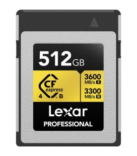 LEXAR SCHEDA DI MEMORIA CFEXPRESS 4.0 TIPO B GOLD 3600MB/s