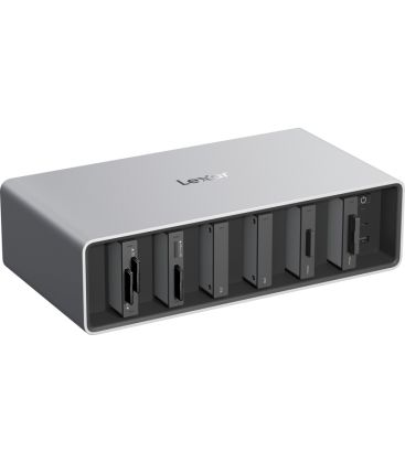 LEXAR WORKFLOW PRO 6 BAY MODULE CON THUNDERBOLT 4 UPLINK ( COMPATIBLE CON WORKFLOW READERS & SSD DRIVES )