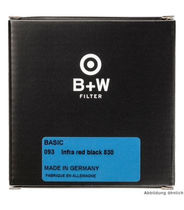 B+W FILTER 093 INFRAROTSCHWARZ 830 BASIC 72MM REF. 1102783