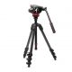 MANFROTTO VIDEO KIT MVH502AH -055 4 SECTIONS CARBON
