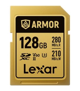 LEXAR SCHEDA SD UHS-II U3 280Mb/s ARMOR GOLD