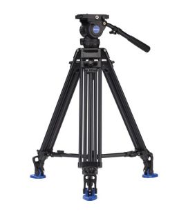 BENRO TRIPÉ KIT VÍDEO TUBO DUPLO ALUMÍNIO BV8